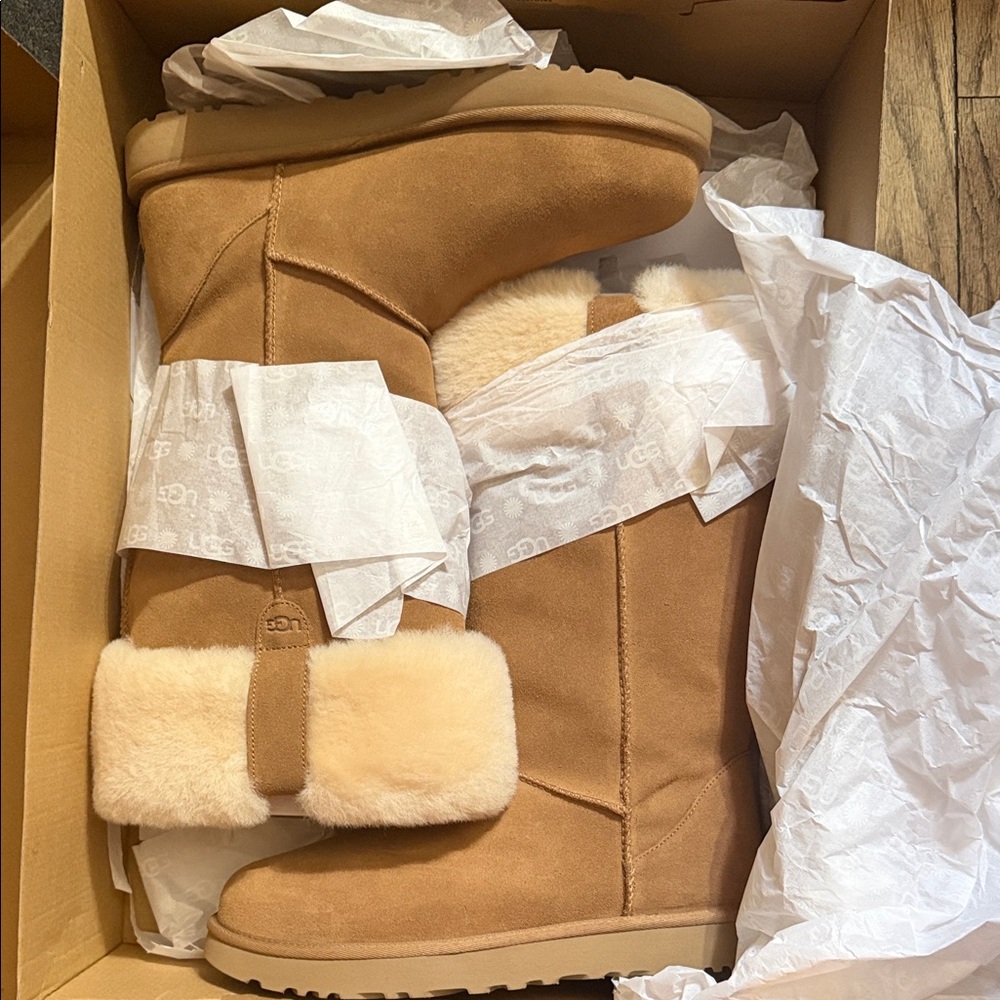 UGG Chestnut Shearling Boots